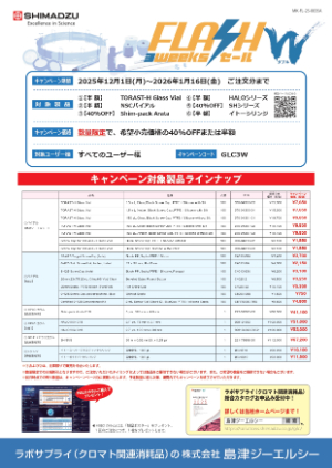 【島津ジーエルシー】≪数量限定≫ FLASH 3 weeks セール W（ダブル）